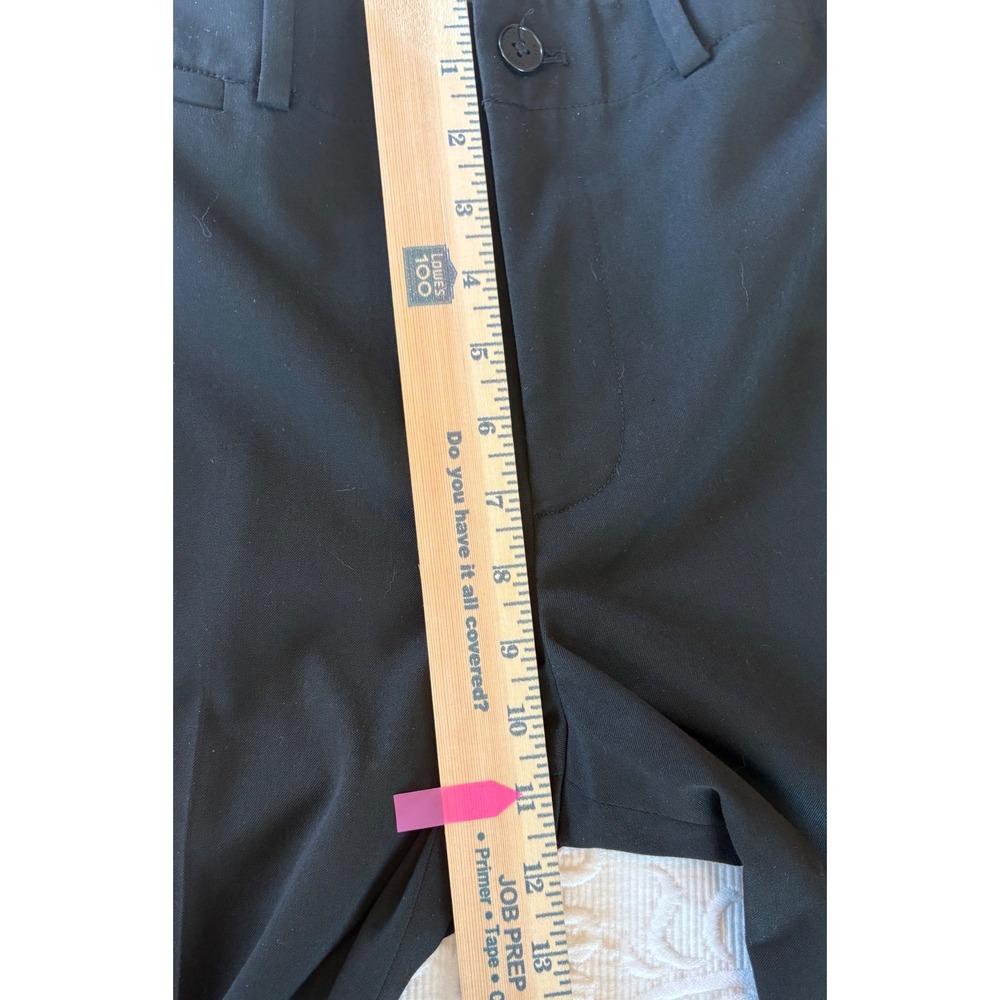 Lauren Ralph Lauren Sanderson Career Black Dress Pants Women‎ 12 Straight Leg - Picture 7 of 9